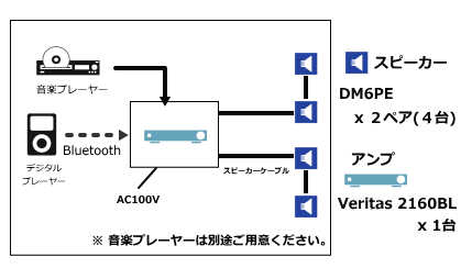 システム構成 DM6PE VERITAS 2160BL