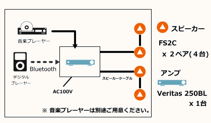 システム構成 FS2C VERITAS 250BL