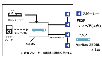 システム構成 FS2P VERITAS 250BL
