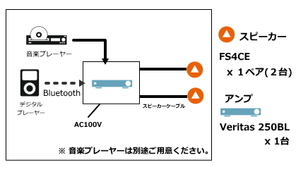 システム構成 FS4CE VERITAS 250BL