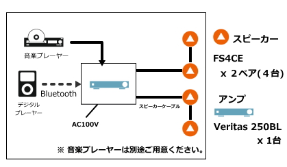 システム構成 FS4CE VERITAS 250BL