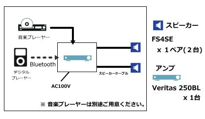システム構成 FS4SE VERITAS 250BL