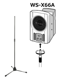 WSX66A用スピーカースタンド