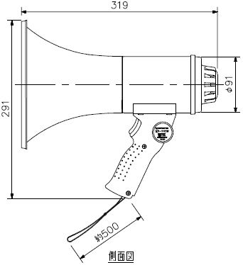 ER-1115W 寸法図1