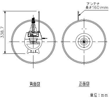 ER-2830W 寸法図2