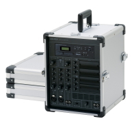 UNI-PEX キャリングアンプ (100W x 2) CD/SD/USBプレーヤー付